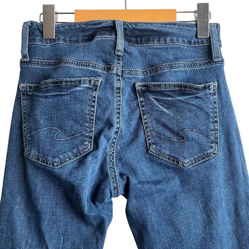 Silver Jeans Suki Straight W26 Mid Rise Curvy Fit - Picture 9 of 14